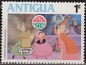 Antigua and Barbuda - 1980 - Walt Disney - 1 ¢ - Multicolor - Walt Disney, Christmas, Sleeping Beauty - Scott 593 - 0